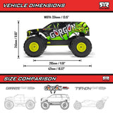 GORGON 2wd MT 1/10 RTR Smart 3300 7C S120 USB Red