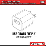 ARRMA 1/10 GORGON 2WD RTR Brushed Monster Truck (Battery & Charger Included), Purple