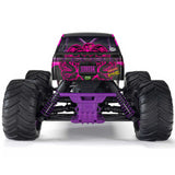 ARRMA 1/10 GORGON 2WD RTR Brushed Monster Truck (Battery & Charger Included), Purple