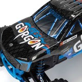 ARRMA 1/10 GORGON 2WD RTR Brushed Monster Truck (Battery & Charger Included), Blue