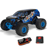 ARRMA 1/10 GORGON 2WD RTR Brushed Monster Truck (Battery & Charger Included), Blue