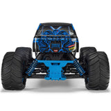 ARRMA 1/10 GORGON 2WD RTR Brushed Monster Truck (Battery & Charger Included), Blue