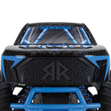 ARRMA 1/10 GORGON 2WD RTR Brushed Monster Truck (Battery & Charger Included), Blue