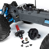 ARRMA 1/10 GORGON 2WD RTR Brushed Monster Truck (Battery & Charger Included), Blue