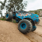 ARRMA 1/10 GORGON 2WD RTR Brushed Monster Truck (Battery & Charger Included), Blue
