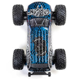 1/10 GORGON 223S 2WD RTR Brushless Monster Truck, Blue/Black