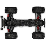 1/10 GORGON 223S 2WD RTR Brushless Monster Truck, Red/Black