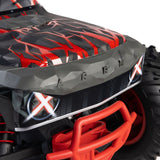 1/10 QUAKE 223S 2WD RTR Brushless Monster Truck, Red