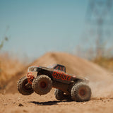 1/10 QUAKE 223S 2WD RTR Brushless Monster Truck, Red