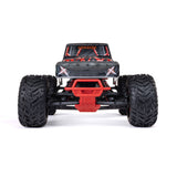1/10 QUAKE 223S 2WD RTR Brushless Monster Truck, Red
