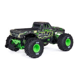 1/10 QUAKE 223S DSC 2WD RTR Brushless Monster Truck, Green