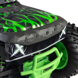 1/10 QUAKE 223S DSC 2WD RTR Brushless Monster Truck, Green