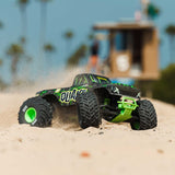 1/10 QUAKE 223S DSC 2WD RTR Brushless Monster Truck, Green