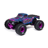 1/10 QUAKE 223S 2WD RTR Brushless Monster Truck, Purple
