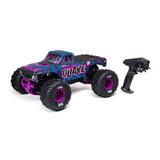 1/10 QUAKE 223S 2WD RTR Brushless Monster Truck, Purple