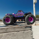 1/10 QUAKE 223S 2WD RTR Brushless Monster Truck, Purple