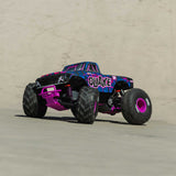 1/10 QUAKE 223S 2WD RTR Brushless Monster Truck, Purple