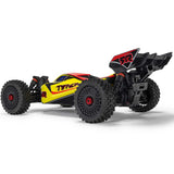Arrma 1/8 TYPHON 4X4 RTR Brushed Buggy, Yellow