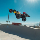 Arrma 1/8 TYPHON 4X4 RTR Brushed Buggy, Yellow