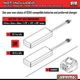 1/8 TYPHON 4X4 223S BLX BRUSHLESS BUGGY RTR WITH DSC  BLUE/YELLOW