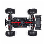 KRATON 4X4 8S BLX 1/5 Speed Monster Truck Black