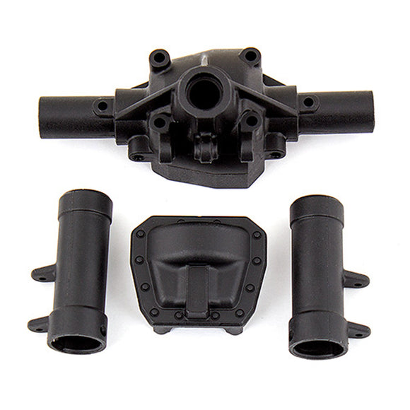Rear Axle Housing and Hubs, 1/12 Team Associated CR12