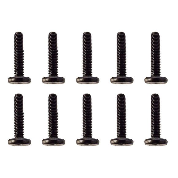 Screws, M3 x 0.5 x 16mm LP SHCS, Black