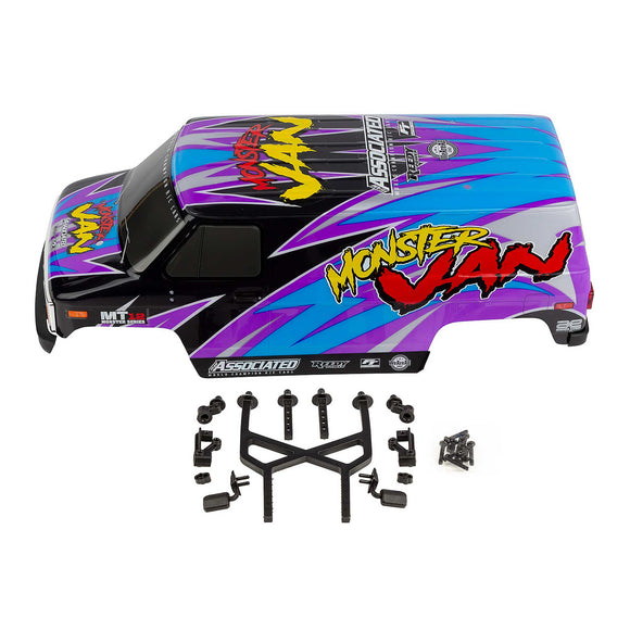 MT12 Monster Van Body Set, painted