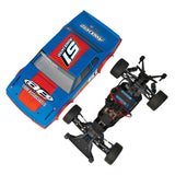 SR10M Dirt Oval RTR LiPo Combo, Blue