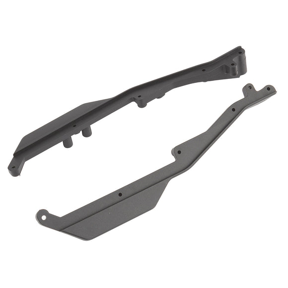 RC10T6.2 FT Side Rails, carbon fiber