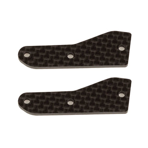 RC8B4 FT F/U Suspension Arm Inserts, Carbon Fiber