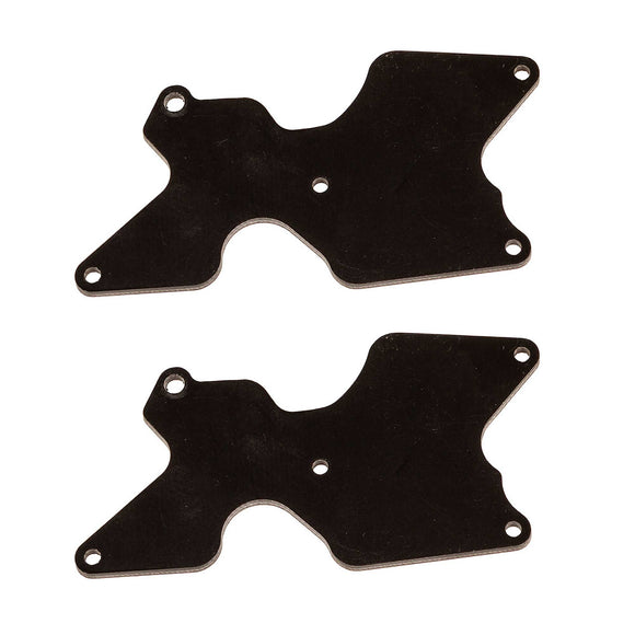 RC8B4 FT Rear Suspension Arm Inserts, G10, 2.0mm