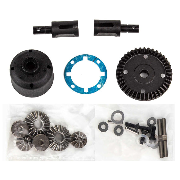 RC10B74.1 LTC Differential Set, Front and Rear