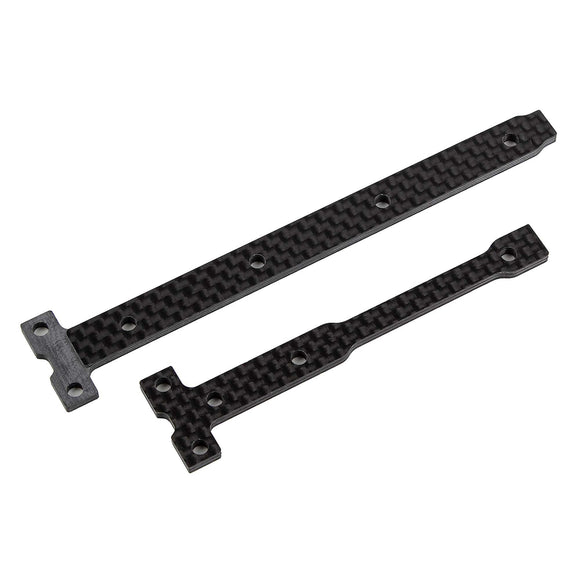 Front Carbon Fiber Stiff Chassis Brace Support: RC10B74.2