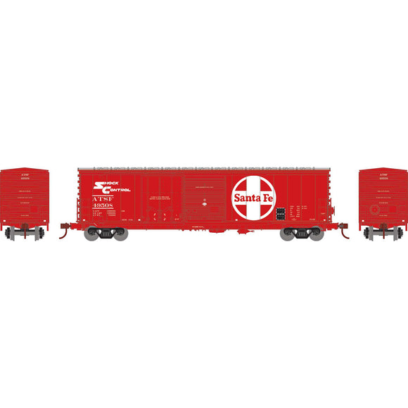 HO 50' ACF Combo Door Box Car, ATSF #49508