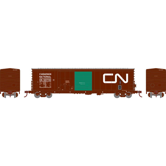 HO 50' ACF Combo Door Box Car, CN #557720