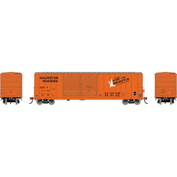 HO 50' FMC 5347 DD Offset Box Car, GWF #1179