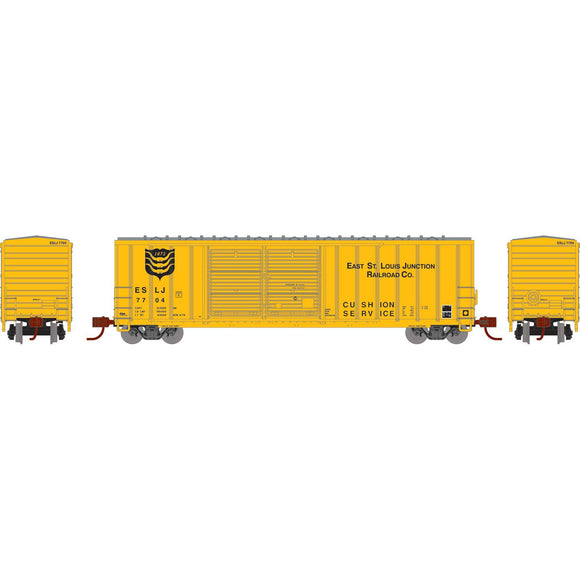 N 50' FMC DD Offset Box Car, ESLJ #7704