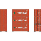 HO RTR 20' Corrugated Container, HDMU #1 (3)