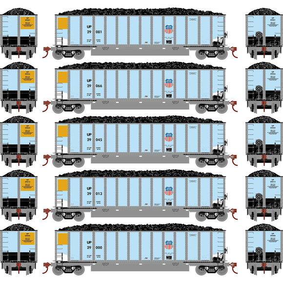 HO Bethgon Coalporter with Load, UP #1 (5)