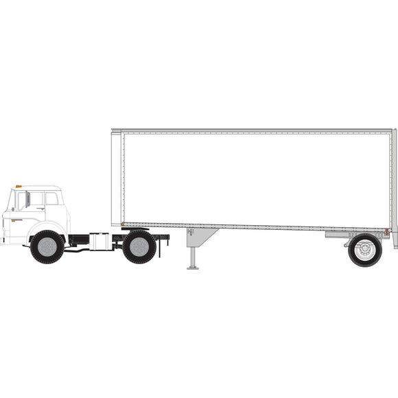 HO RTR Ford C/28' Trailer, Owner Operator