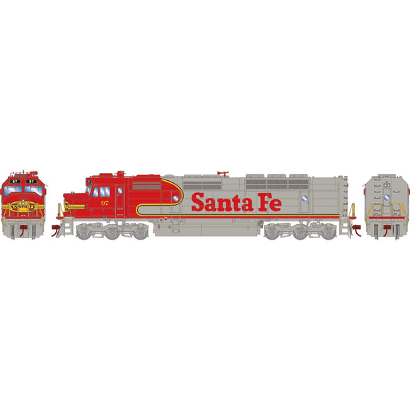 HO FP45 Locomotive with DCC & Sound, ATSF #97
