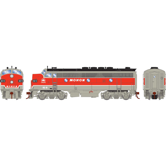 HO F3A Locomotive, Monon #82-B