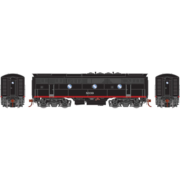 HO F3B Locomotive with DCC & Sound, SP #8039