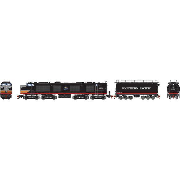 HO Gas Turbine Locomotive with Tender, SP #9200