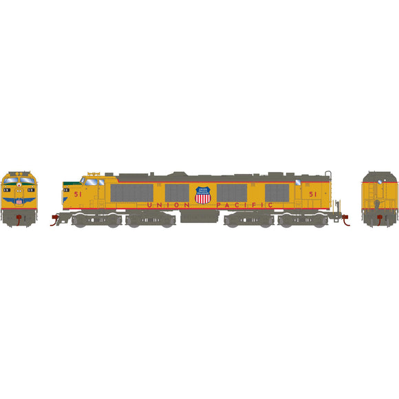 HO Gas Turbine Locomotive with DCC & Sound, UP #51