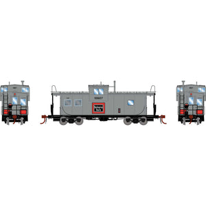 HO ICC Caboose with Lights, C&S #10627