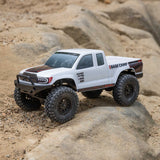 1/24 SCX24 Base Camp 4x4 Rock Crawler Brushed RTR - White