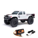 1/24 SCX24 Base Camp 4x4 Rock Crawler Brushed RTR - White