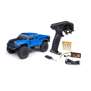 1/24 SCX24 Base Camp 4x4 Rock Crawler Brushed RTR - Blue